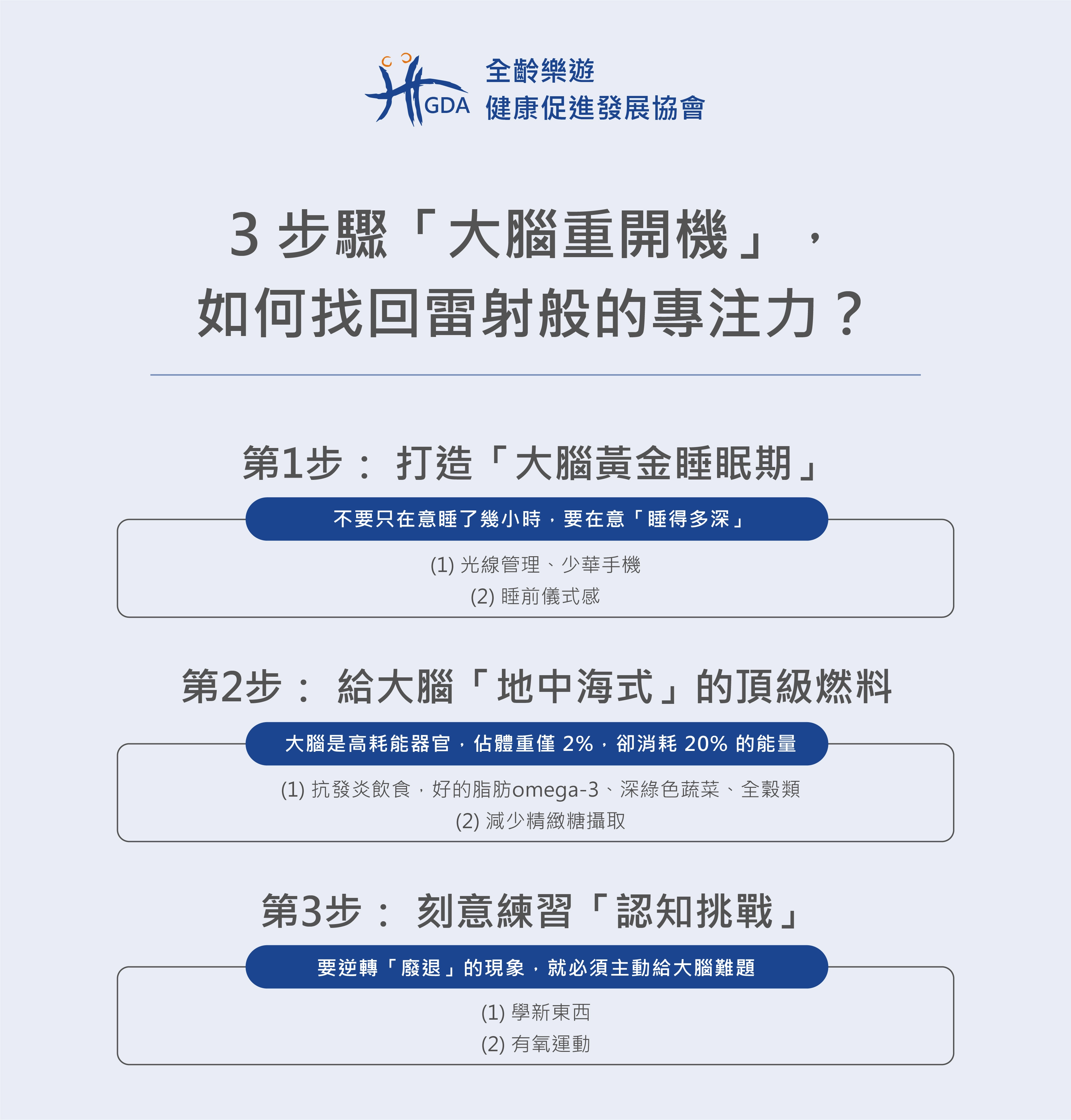 3 步驟「大腦重開機」,如何找回雷射般的專注力?